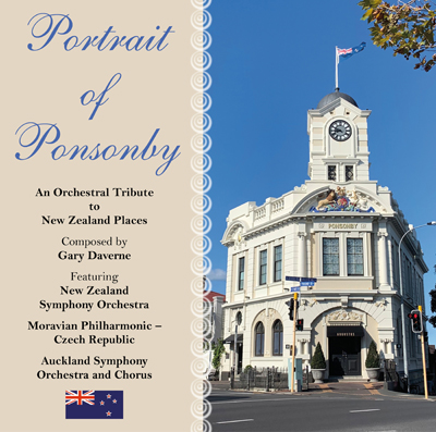 Portrait of Ponsonby CD cover by Gary Daverne